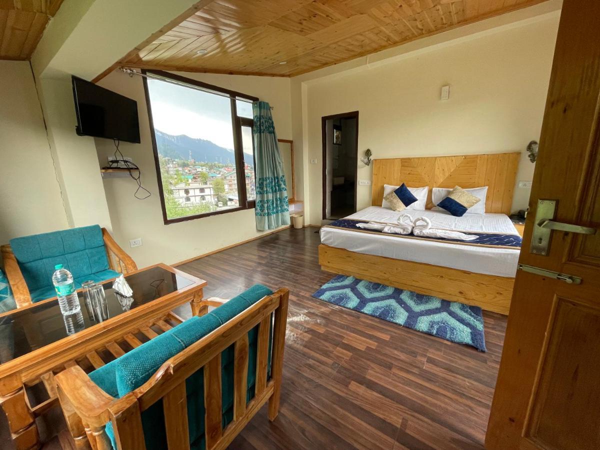 Hotel The Royal Majestic Mountain View Manāli Exterior foto